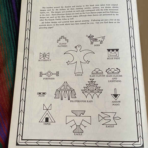 VTG 76’ Dancing Indians Coloring Book by Rita Warner. New! Never Used! - Picture 5 of 9